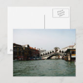 Rialto Bridge Briefkaart (Voorkant / Achterkant)