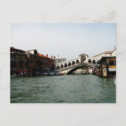 Rialto Bridge Briefkaart (Voorkant)