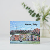 Rialto Bridge, Briefkaart van Venetië (Staand voorkant)