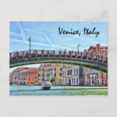 Rialto Bridge, Briefkaart van Venetië (Voorkant)