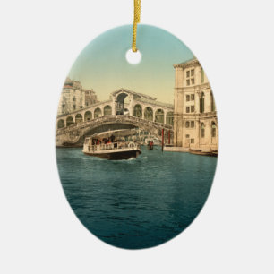 Rialto Bridge en Grand Canal, Venetië Keramisch Ornament