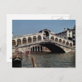 Rialto Bridge, gestart met 1588 Briefkaart (Voorkant / Achterkant)