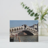 Rialto Bridge, gestart met 1588 Briefkaart (Staand voorkant)