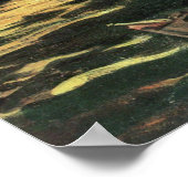 Rialto Bridge, Grand Canal van John Singer Sargent Poster (Hoek)