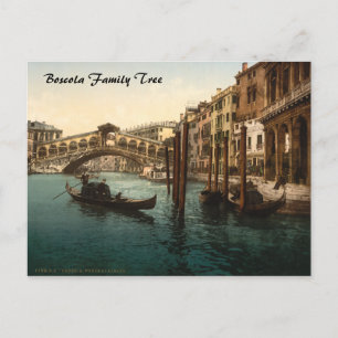 Rialto Bridge I, Venetië, Italië Briefkaart