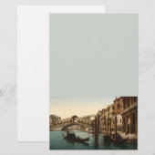 Rialto Bridge I, Venetië, Italië Briefpapier (Voorkant / Achterkant)
