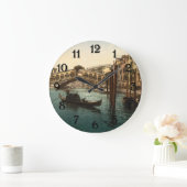 Rialto Bridge I, Venetië, Italië Grote Klok (Huis)