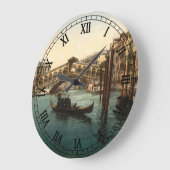 Rialto Bridge I, Venetië, Italië Grote Klok (Hoek)