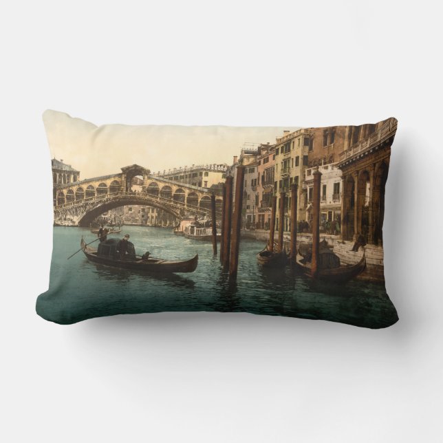 Rialto Bridge I, Venetië, Italië Kussen (Voorkant)