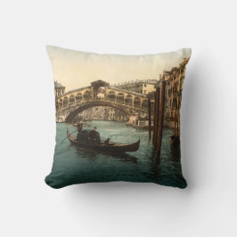 Rialto Bridge I, Venetië, Italië Kussen