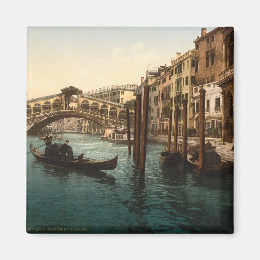 Rialto Bridge I, Venetië, Italië Magneet (Voorkant)