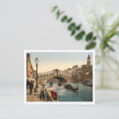 Rialto Bridge II, Venetië, Italië Briefkaart (Staand voorkant)