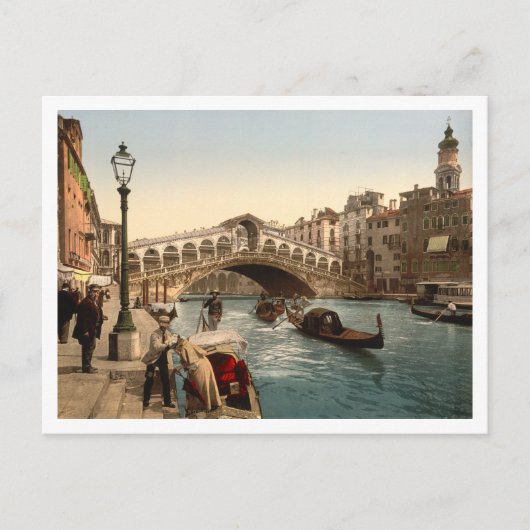 Rialto Bridge II, Venetië, Italië Briefkaart (Voorkant)
