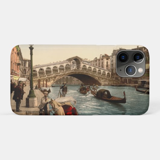 Rialto Bridge II, Venetië, Italië Case-Mate iPhone Case (Achterkant (horizontaal))