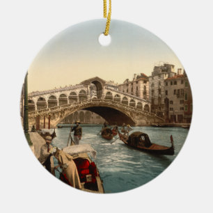 Rialto Bridge II, Venetië, Italië Keramisch Ornament