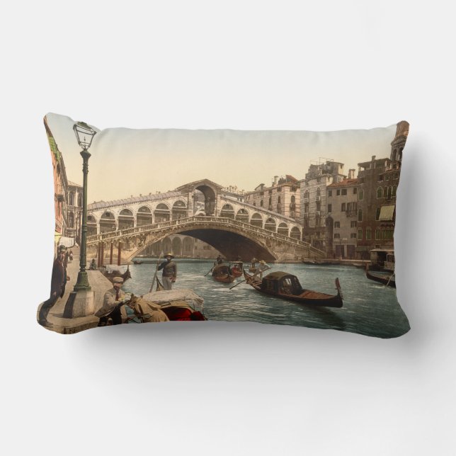 Rialto Bridge II, Venetië, Italië Kussen (Voorkant)