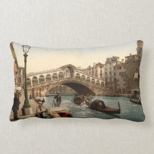 Rialto Bridge II, Venetië, Italië Kussen