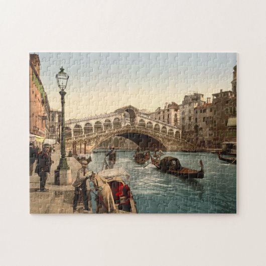 Rialto Bridge II, Venetië, Italië Legpuzzel (Horizontaal)