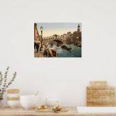 Rialto Bridge II, Venetië, Italië Poster (Keuken)