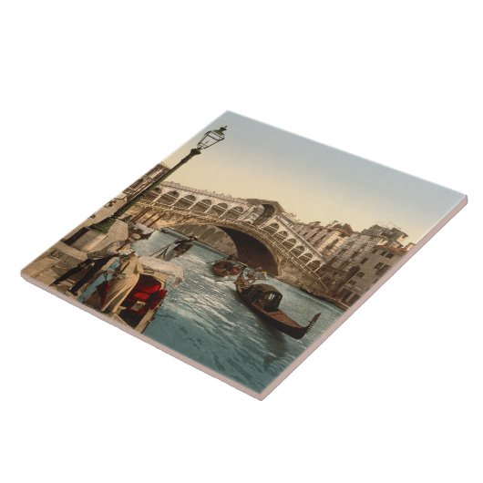 Rialto Bridge II, Venetië, Italië Tegeltje (Zijkant)