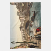 Rialto Bridge II, Venetië, Italië Theedoek (Verticaal)
