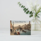 Rialto Bridge II, Venetië, Italië Visitekaartje (Staand voorkant)