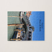 Rialto Bridge in Venetië, Italië Legpuzzel (Horizontaal)