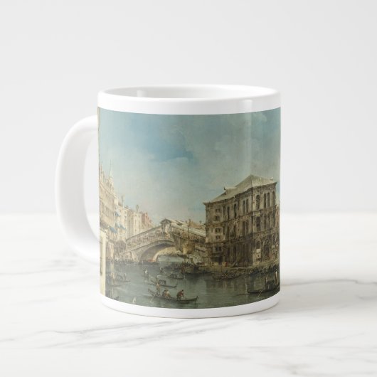 Rialto Bridge met Palazzo dei Camerlenghi Grote Koffiekop (Links)