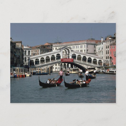 Rialto Bridge, Venetië Briefkaart (Voorkant)