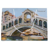 Rialto Bridge | Venetië, Italië Groot Cadeauzakje (Voorkant)
