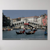 Rialto Bridge, Venetië Poster (Voorkant)