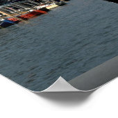 Rialto Bridge, Venetië Poster (Hoek)