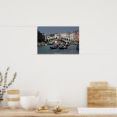 Rialto Bridge, Venetië Poster (Keuken)