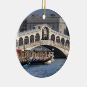 Rialto Bridge Venice Italië Keramisch Ornament (Rechts)