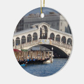 Rialto Bridge Venice Italië Keramisch Ornament (Links)