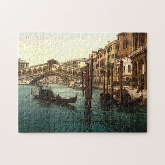 Rialto Bridge Venice Italië Legpuzzel (Horizontaal)