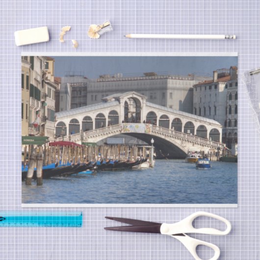 Rialto Bridge Venice Italië Tissuepapier (Craft)