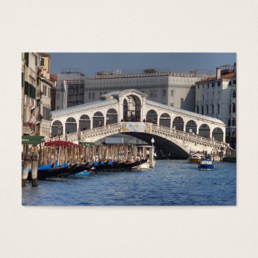 Rialto Bridge Venice Italië Visitekaartje (Voorkant)