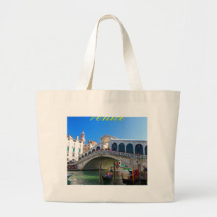 Rialto Bridge Venice - Pro-foto Grote Tote Bag