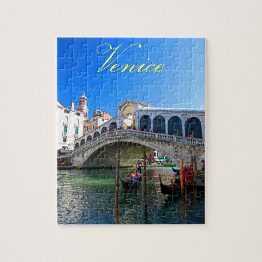 Rialto Bridge Venice - Pro-foto Legpuzzel (Verticaal)