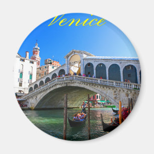 Rialto Bridge Venice - Pro-foto Magneet