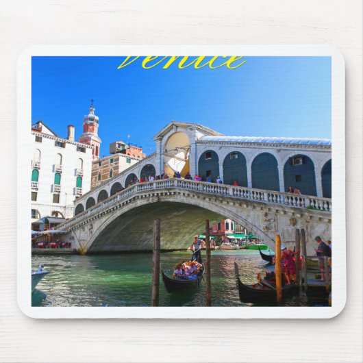 Rialto Bridge Venice - Pro-foto Muismat (Voorkant)