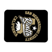 Rialto, Californië Magneet (Horizontaal)