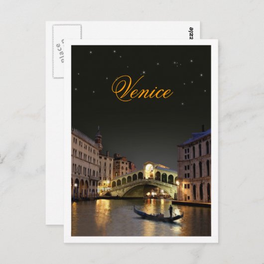 Rialto Post Card Briefkaart (Voorkant / Achterkant)