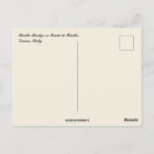 Rialtobrug of Ponti di Rialto Venetië Italië Briefkaart (Achterkant)