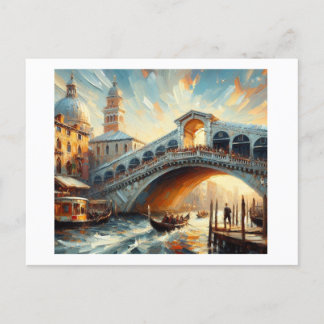 Rialtobrug Venetië Briefkaart
