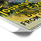 Rialway Wales Vintage Travel Poster (Hoek)