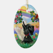 Rianbow Life - Schotse Terrier Keramisch Ornament (Rechts)