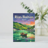 Rías Baixas Spanje Briefkaart (Staand voorkant)