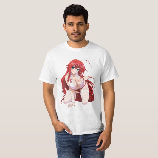 Rias Gremory Bikini T-shirt (Voorkant volledig)
